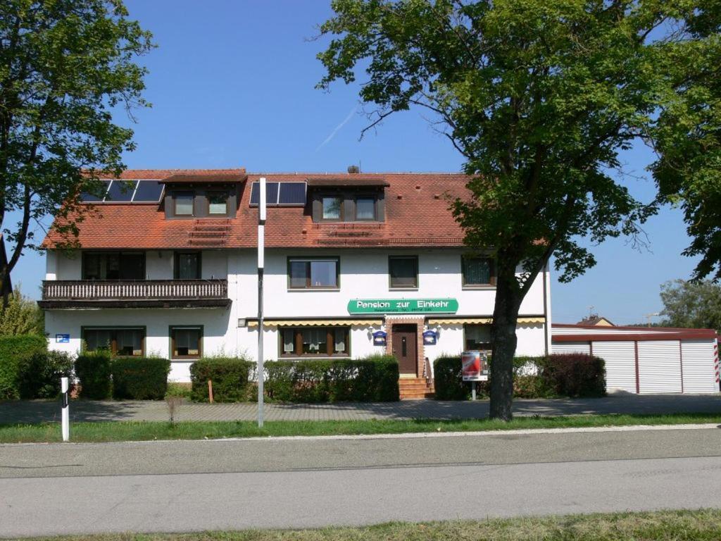 Pension Zur Einkehr Allersberg Exterior foto